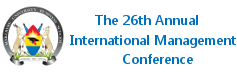 The 26th Annual International Management Conference Logo